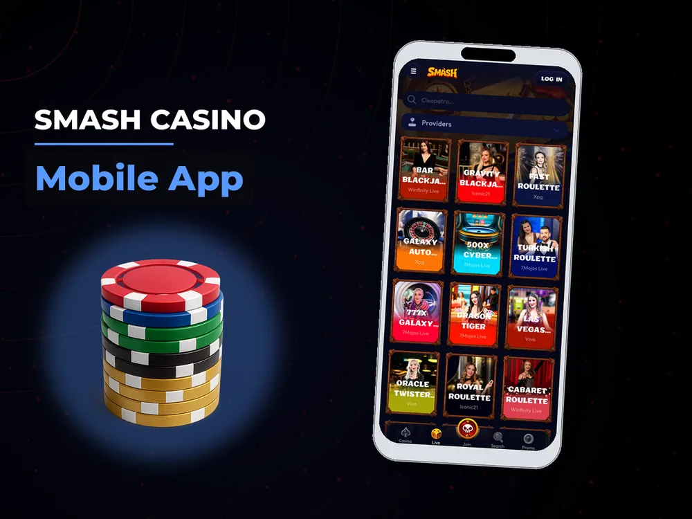 smash casino - Mobile App