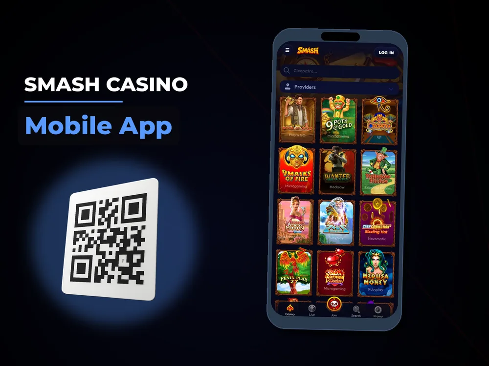 smash casino - Mobile App